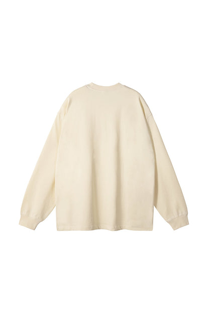 305GSM Oversized Long Sleeve Crew
