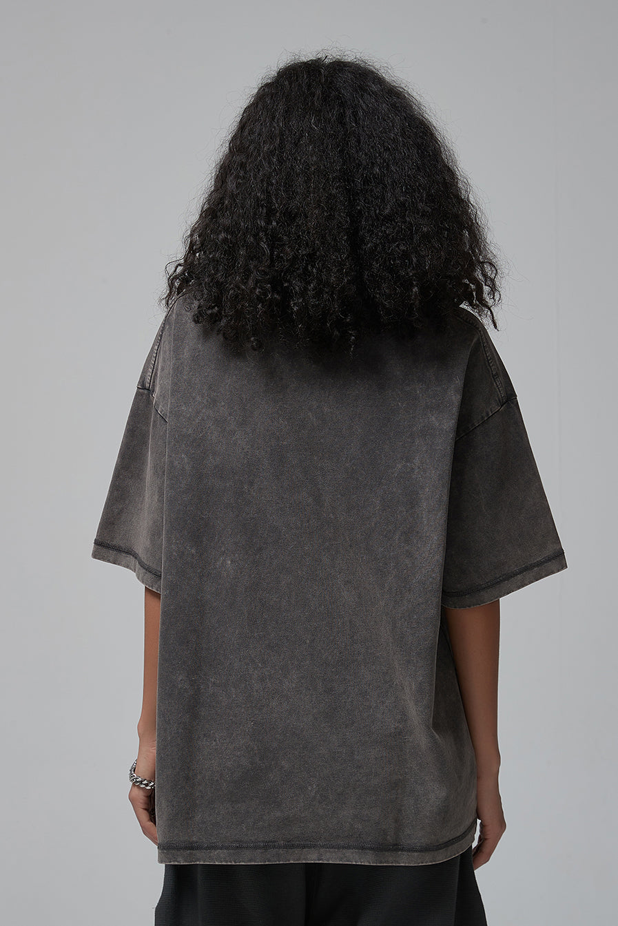 275GSM Double Stitch Sleeve Hem Washed Tee