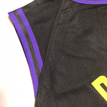Los Angeles Lakers Luka Dončić #77 black Player Edition - Hot pressing