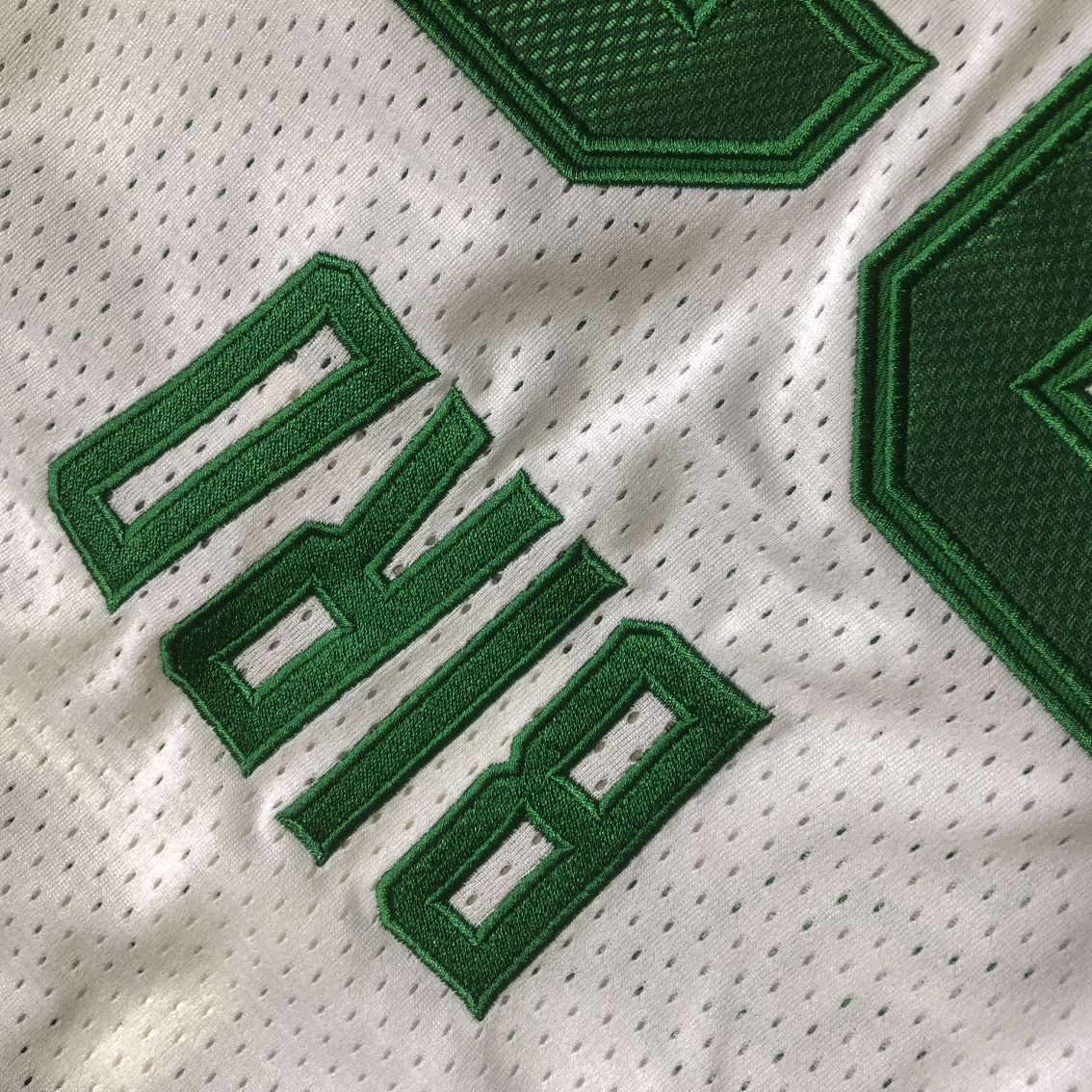 Boston Celtics Larry Bird #33 White Throwback Jersey - Dense Embroidery