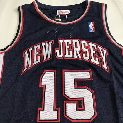 Brooklyn Nets Vince Carter #15 2006 Throwback Jersey - Dense Embroidery