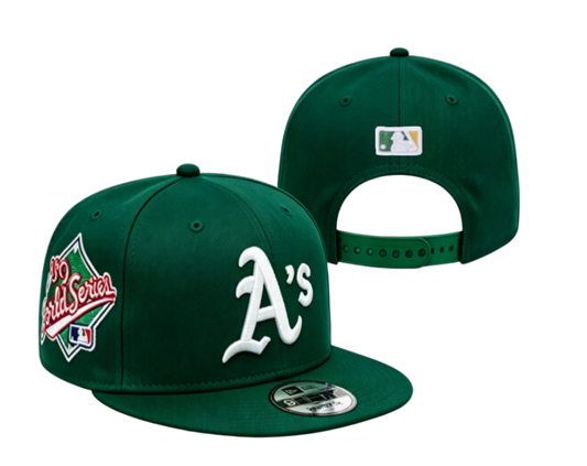 Oakland Athletics Green Snapback Cap