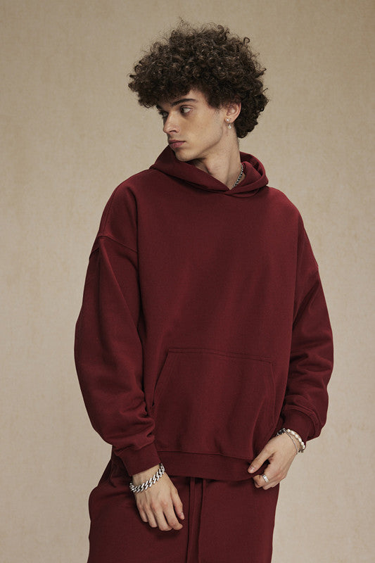 430GSM French Terry Solid Color Hoodie