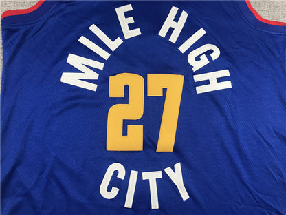 Denver Nuggets Jamal Murray #27 City Edition ！ Embroidered Jersey