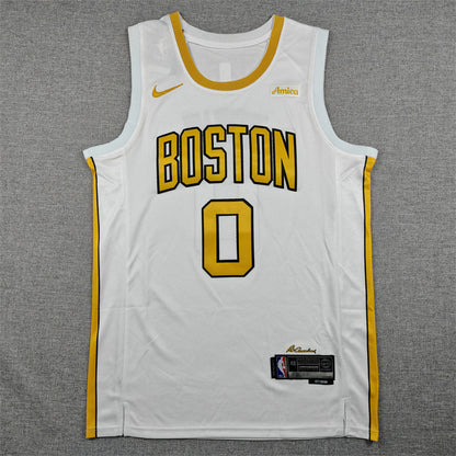 Boston Celtics Jayson Tatum #0 2026 City Edition - Embroidered Jersey