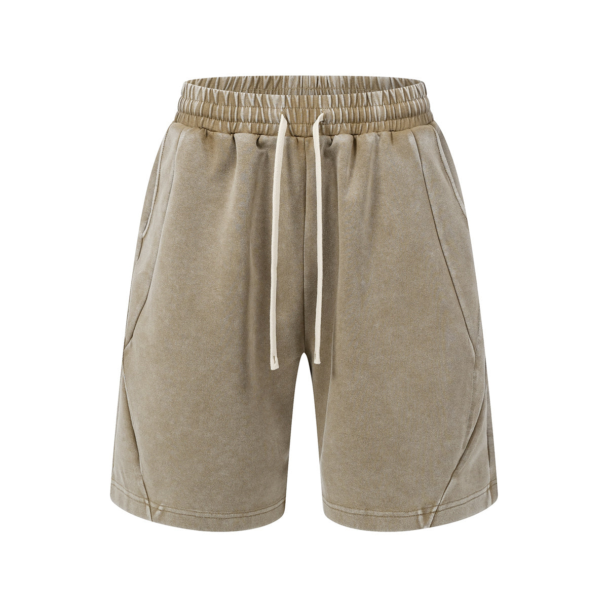 305GSM Splicing Washed Shorts