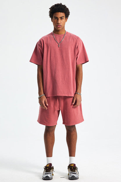 420GSM Pigment Dyed Washed Short
