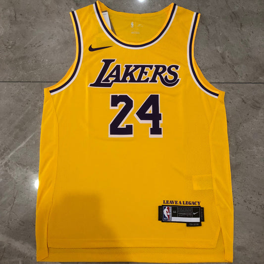 Los Angeles Lakers Kobe Bryant #24 Player Edition - Hot pressing