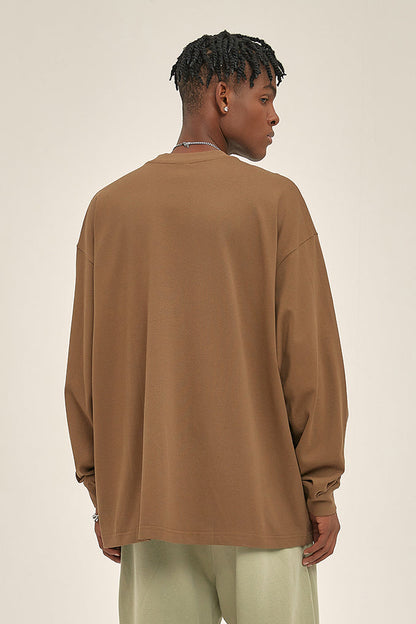 305GSM Oversized Long Sleeve Crew