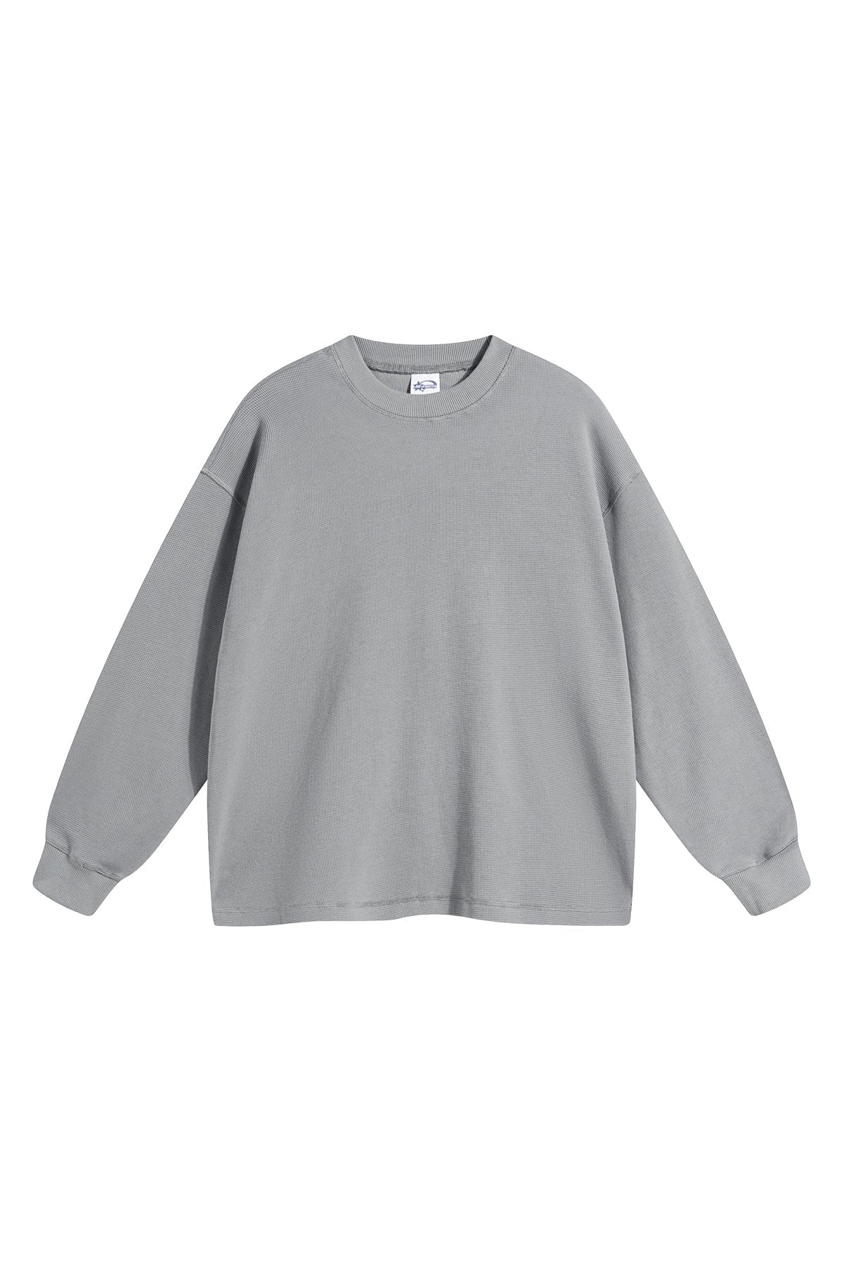 330GSM Waffle Material Long Sleeve Crew