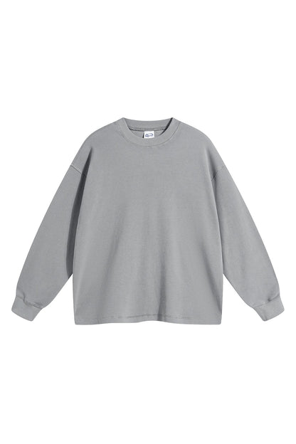 330GSM Waffle Material Long Sleeve Crew
