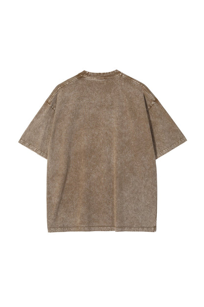 250GSM Washed Out Vintage Tee