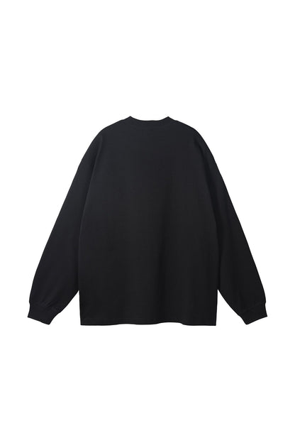 305GSM Oversized Long Sleeve Crew