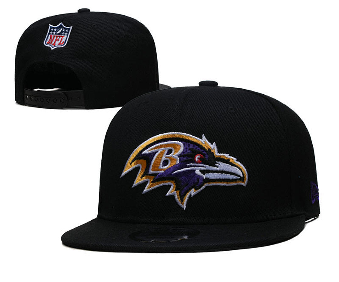 Baltimore Ravens Black Snapback Cap