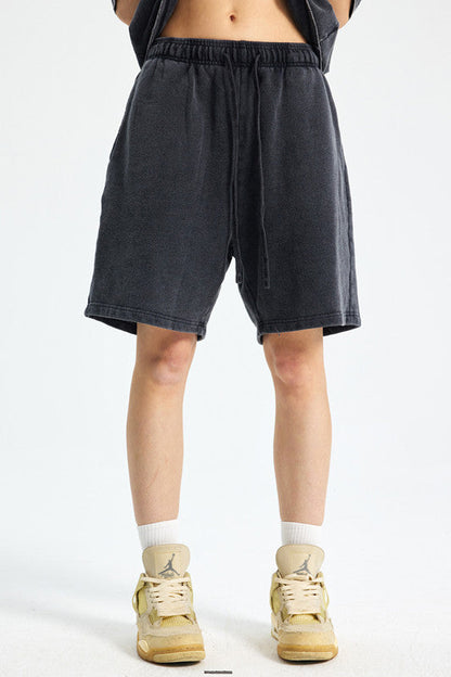 420GSM Pigment Dyed Washed Short