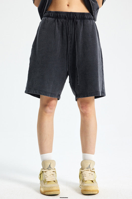 420GSM Pigment Dyed Washed Short