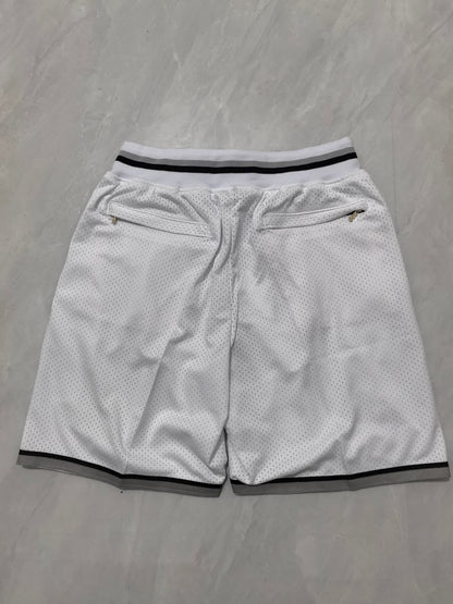 Las Vegas Raiders White Pocket Shorts
