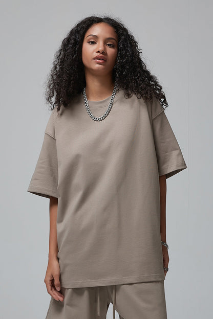 305GSM 22 Colors Solid Oversized Tee