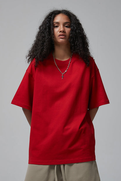 305GSM 22 Colors Solid Oversized Tee