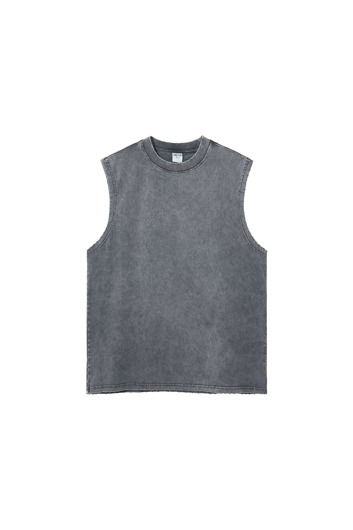 275GSM Distressed Washed Muscle Tee
