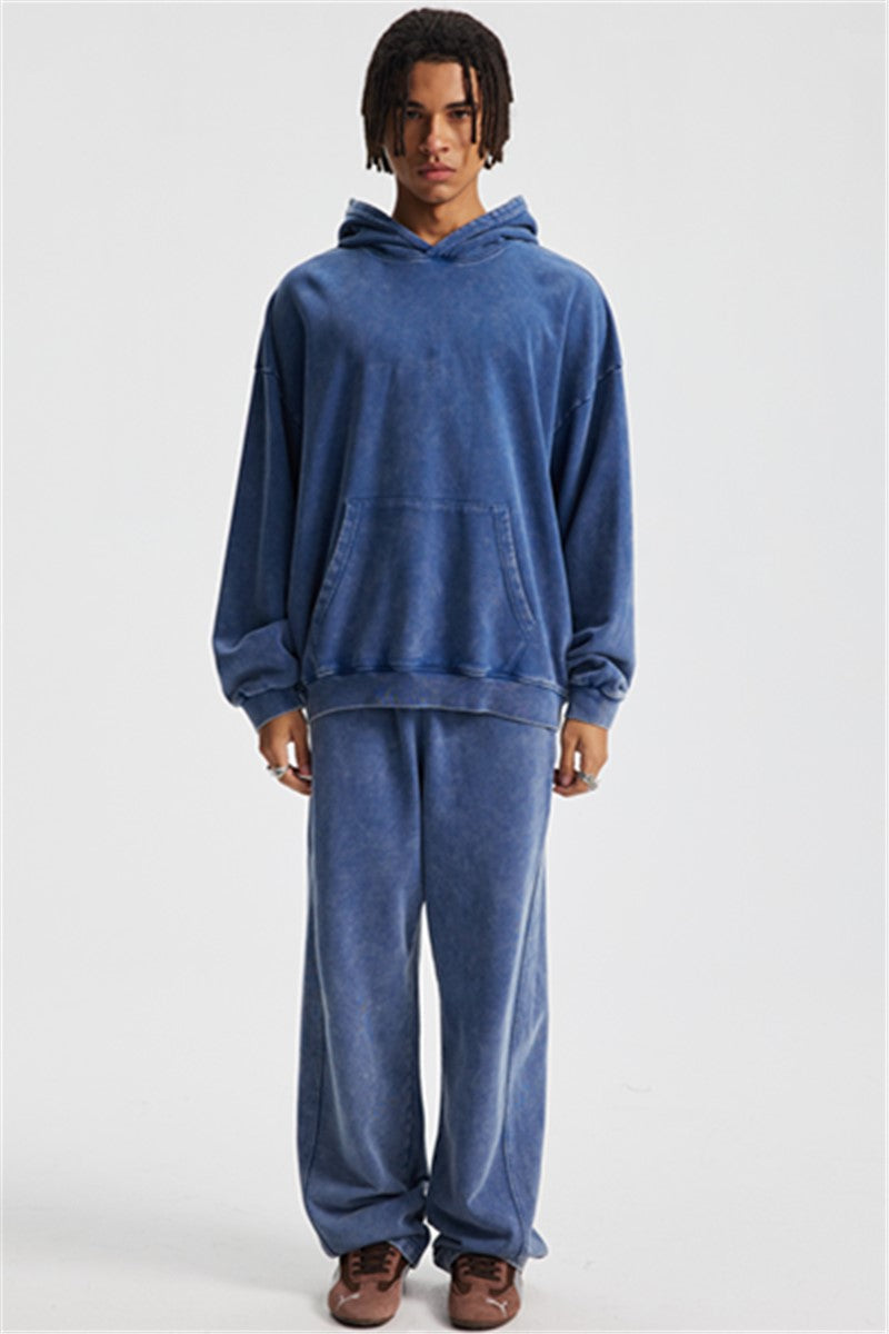 430GSM Boxy Fit Washed Hoodie