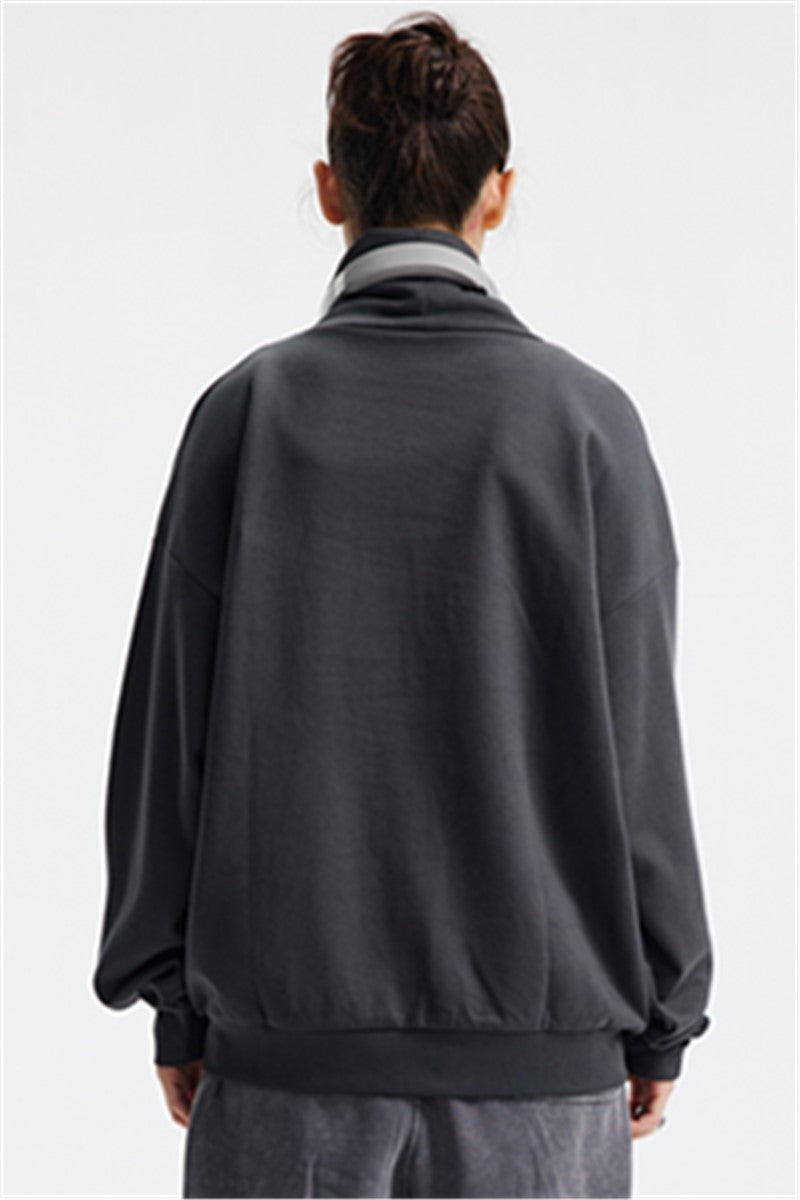 305GSM High Collar Sweatshirt