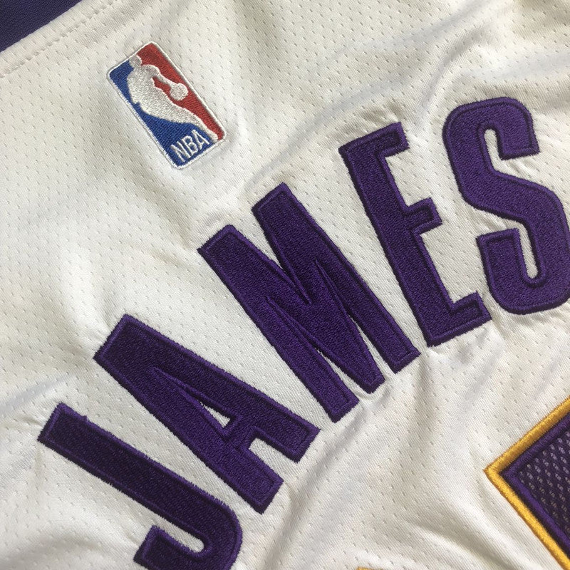Los Angeles Lakers Kobe Bean Bryant #24 White Throwback Jersey - Dense Embroidery