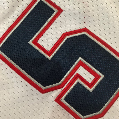 Brooklyn Nets Jason Kidd #5 Throwback Jersey -  Dense Embroidery
