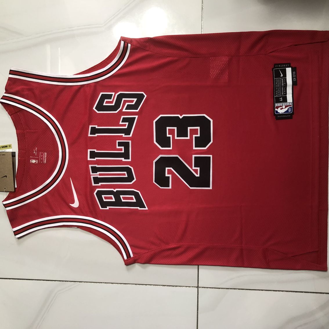 Chicago Bulls Michael Jordan #24 Player Edition - Hot pressing