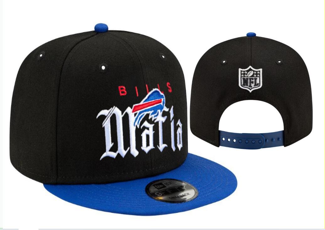 Buffalo Bills Black Snapback Cap