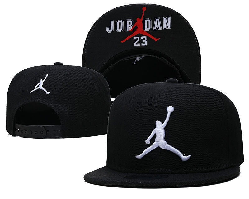 Jordan Black Snapback Cap