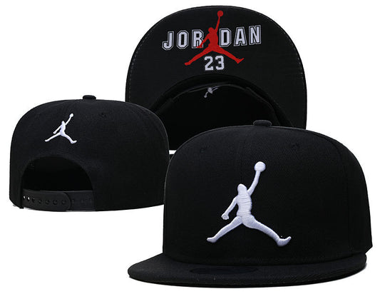 Jordan Black Snapback Cap