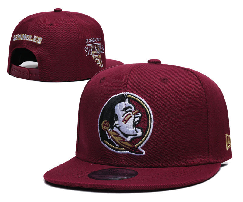 Florida State Seminoles Red Snapback Cap