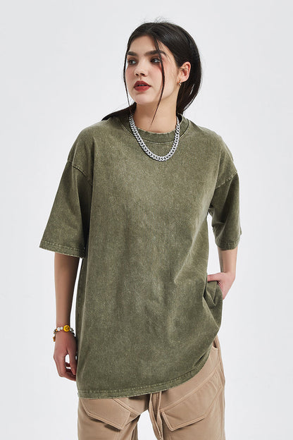 250GSM Washed Out Vintage Tee