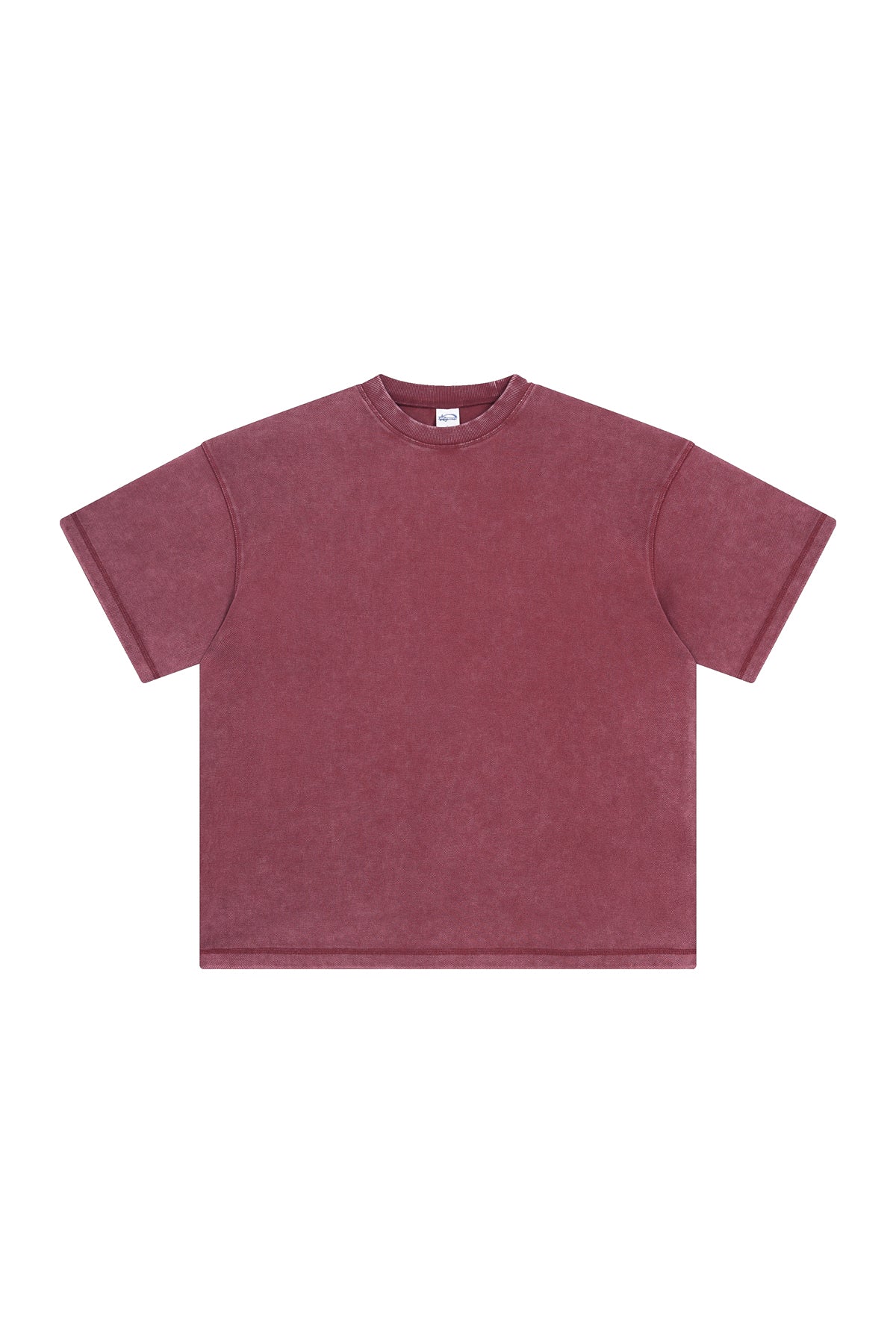 400GSM Double Stitch Washed Tee