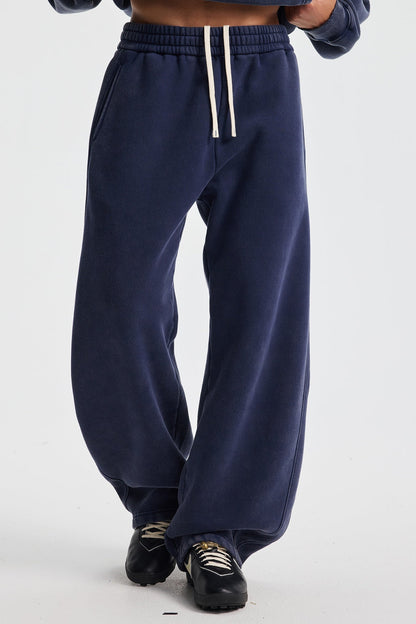 370GSM Fleece Pigment Dyed Sweatpants
