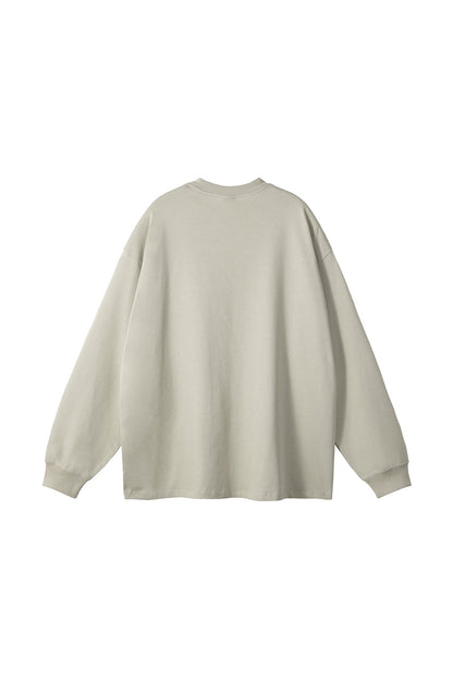 305GSM Oversized Long Sleeve Crew