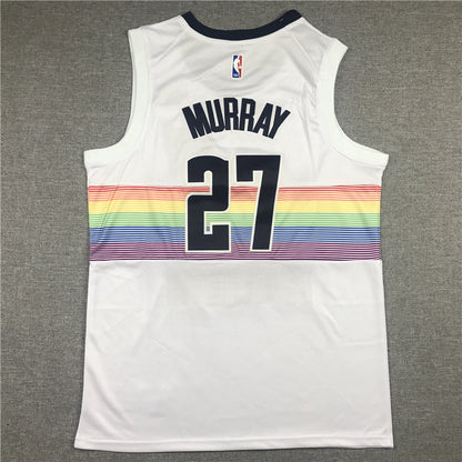 Denver Nuggets Jamal Murray #27 City Edition ！ Embroidered Jersey