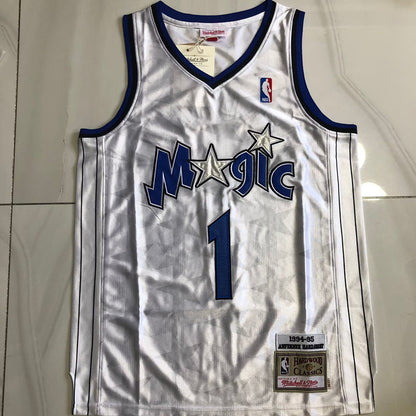 Orlando Magic Anfernee Hardaway #1 1994-95 Throwback Jersey - Dense Embroidery