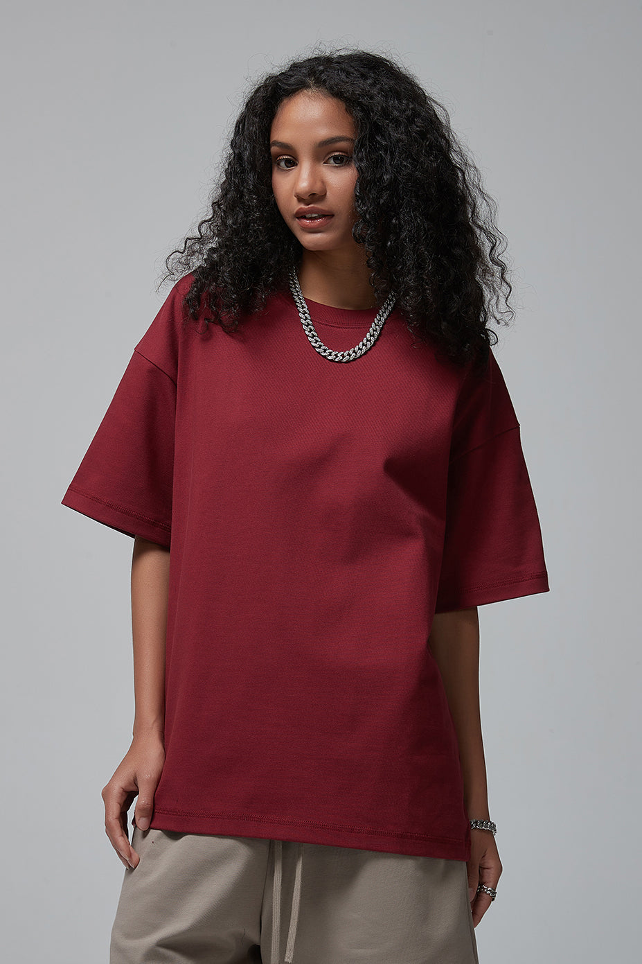 385GSM High Weight Solid Color Tee