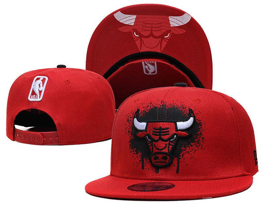 Chicago Bulls Red Snapback Cap