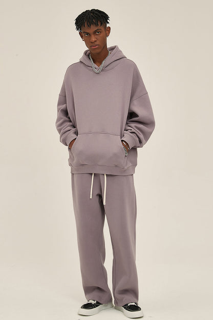 350GSM Relaxed Solid Color Sweatpants