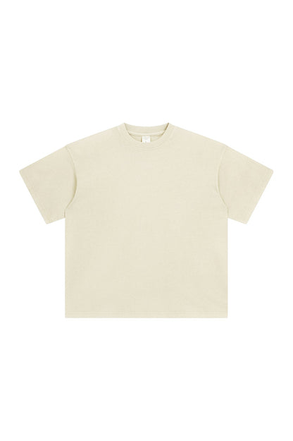 250GSM Pigment Dyed Washed Tee