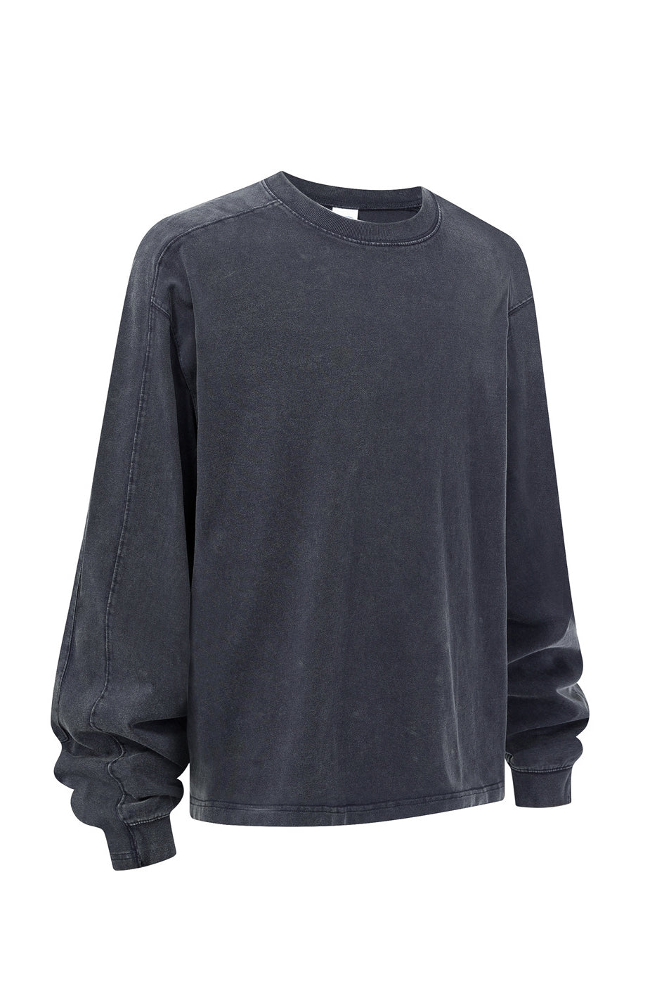 285GSM Contrast Long Sleeve Pigment Dyed Tee