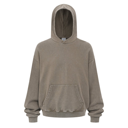 430GSM Boxy Fit Washed Hoodie