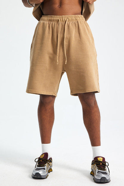 420GSM Pigment Dyed Washed Short
