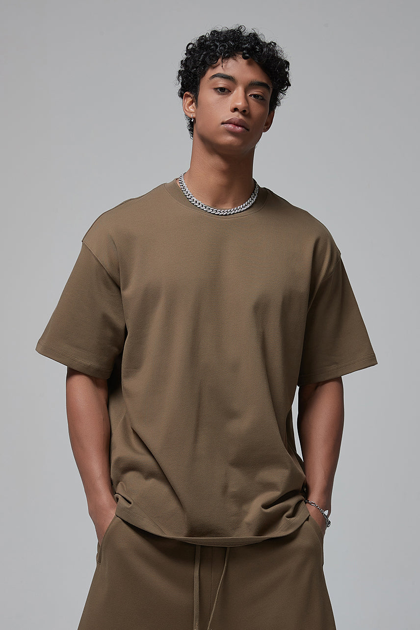 305GSM 22 Colors Solid Oversized Tee