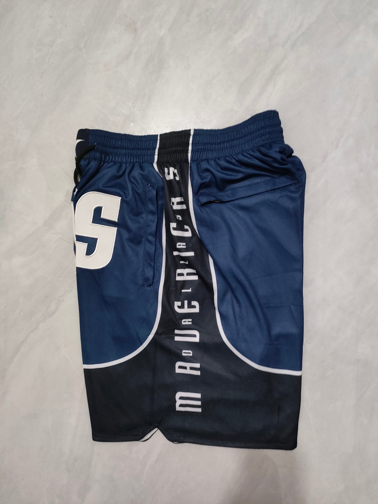 Dallas Mavericks Dark Blue Statement Edition Pocket Shorts