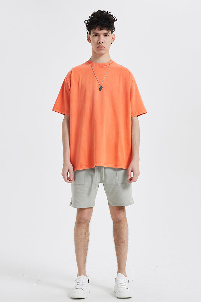 250GSM Washed Out Vintage Tee