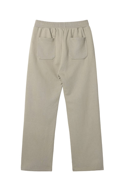 365GSM Patchwork Solid Color Sweatpants